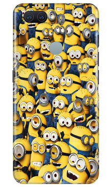 Minions Mobile Back Case for Oppo A11K  (Design - 126)