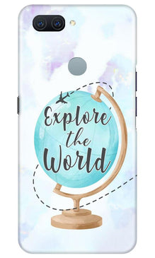 Explore the World Mobile Back Case for Oppo A11K (Design - 207)