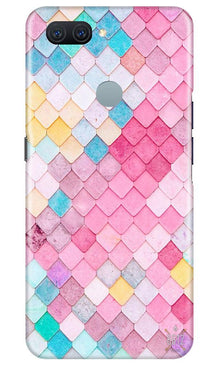 Pink Pattern Mobile Back Case for Oppo A11K (Design - 215)