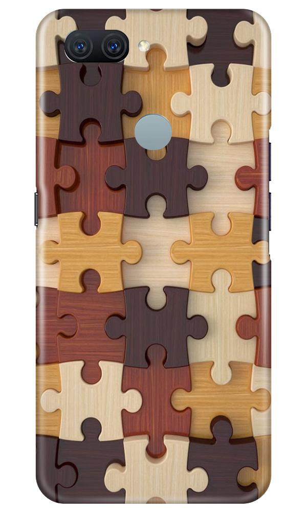 Puzzle Pattern Case for Oppo A11K (Design No. 217)