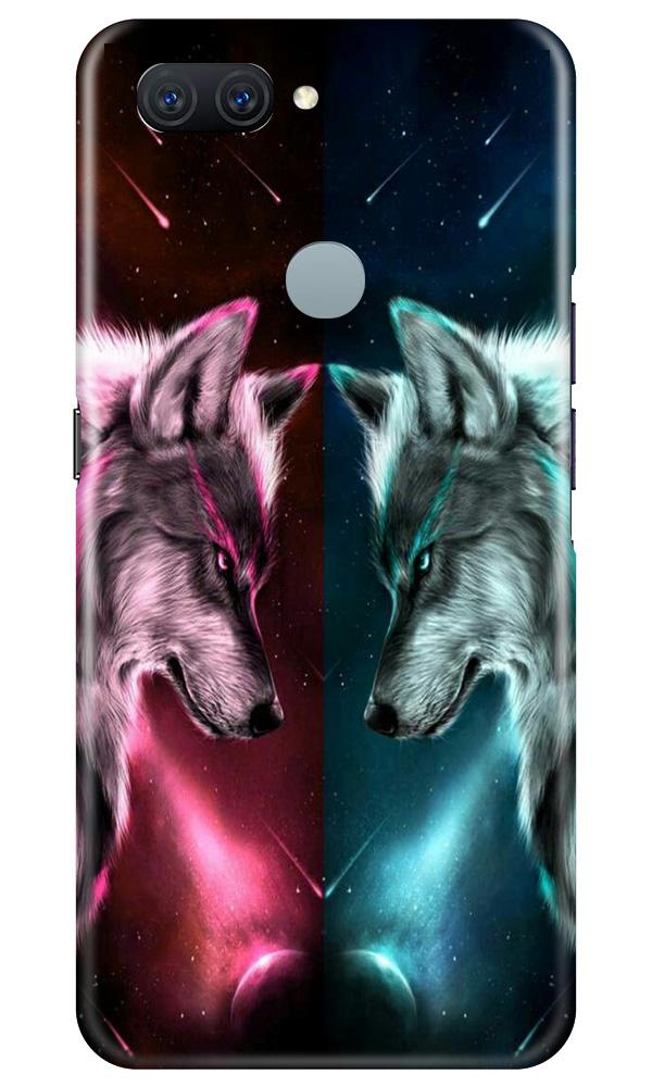 Wolf fight Case for Oppo A11K (Design No. 221)