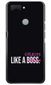 Like a Girl Boss Case for Oppo A11K (Design No. 265)