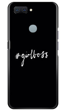 #GirlBoss Mobile Back Case for Oppo A11K (Design - 266)