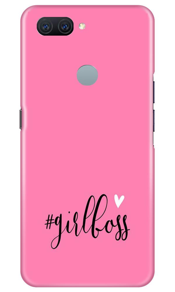 Girl Boss Pink Case for Oppo A11K (Design No. 269)