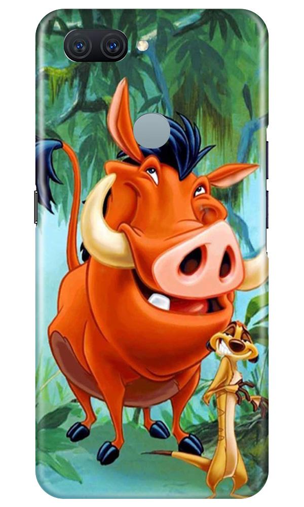 Timon and Pumbaa Mobile Back Case for Oppo A11K (Design - 305)