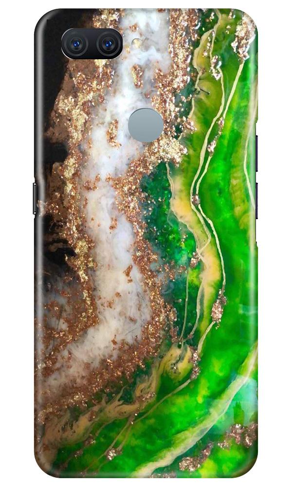 Marble Texture Mobile Back Case for Oppo A11K (Design - 307)