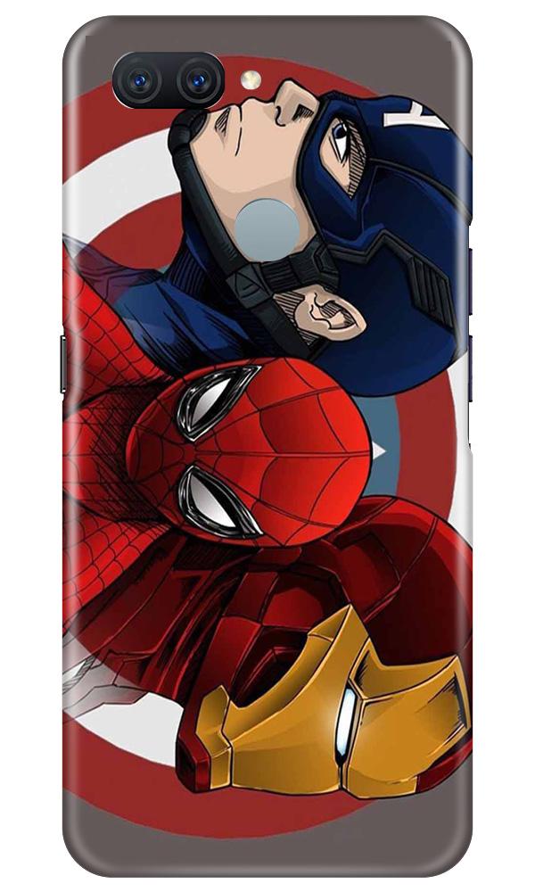 Superhero Mobile Back Case for Oppo A11K (Design - 311)