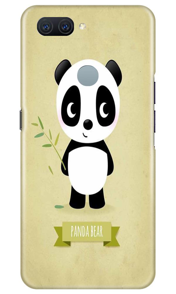 Panda Bear Mobile Back Case for Oppo A11K (Design - 317)