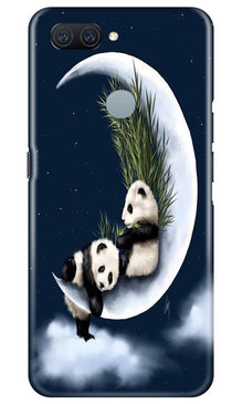 Panda Moon Mobile Back Case for Oppo A11K (Design - 318)