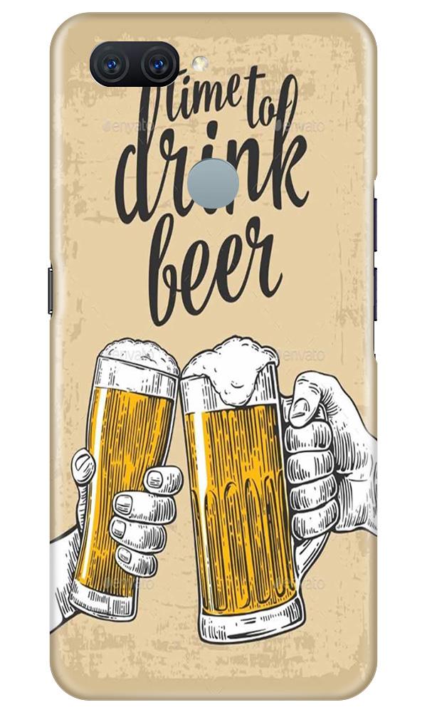 Drink Beer Mobile Back Case for Oppo A11K (Design - 328)