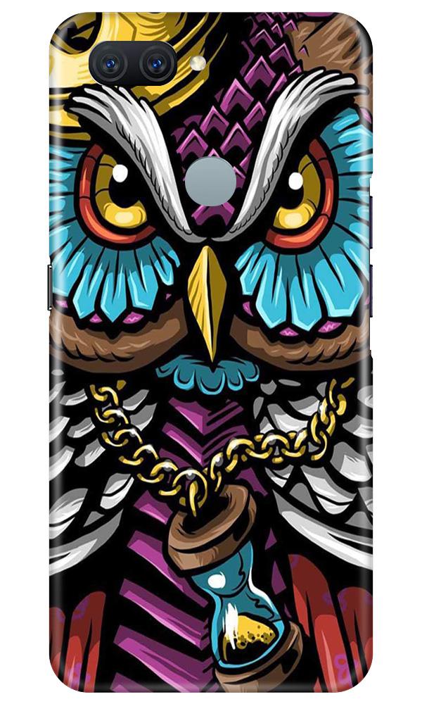 Owl Mobile Back Case for Oppo A11K (Design - 359)