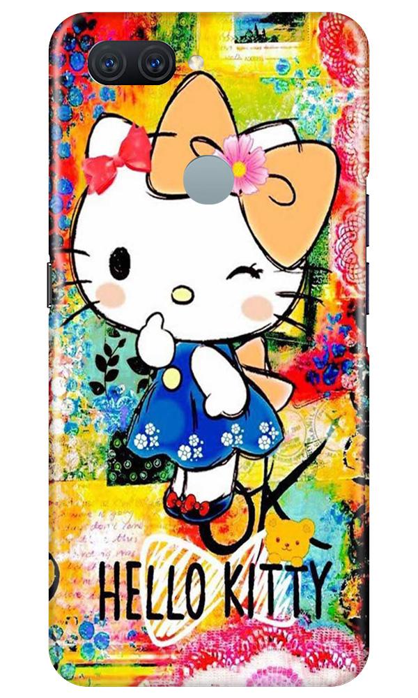 Hello Kitty Mobile Back Case for Oppo A11K (Design - 362)