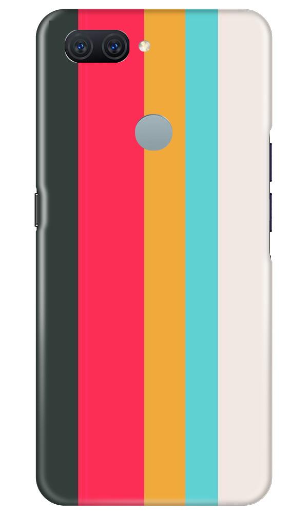 Color Pattern Mobile Back Case for Oppo A11K (Design - 369)