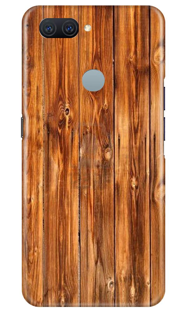 Wooden Texture Mobile Back Case for Oppo A11K (Design - 376)