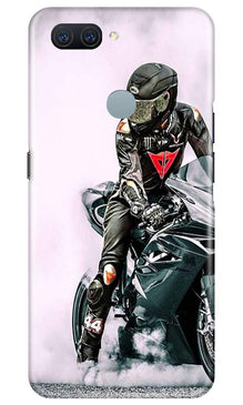 Biker Mobile Back Case for Oppo A11K (Design - 383)