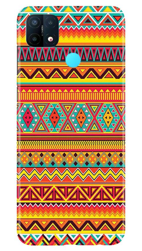 Zigzag line pattern Case for Oppo A15