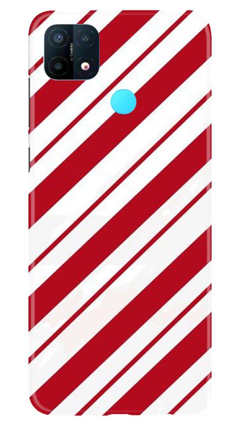 Red White Case for Oppo A15