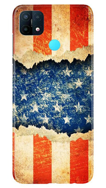 United Kingdom Mobile Back Case for Oppo A15 (Design - 52)