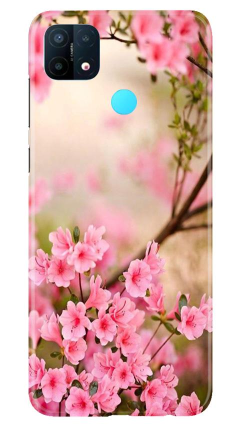 Pink flowers Case for Oppo A15