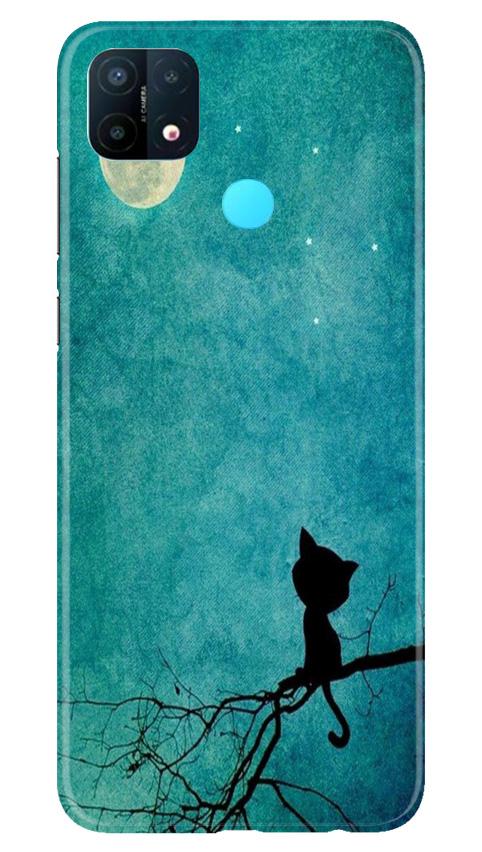 Moon cat Case for Oppo A15