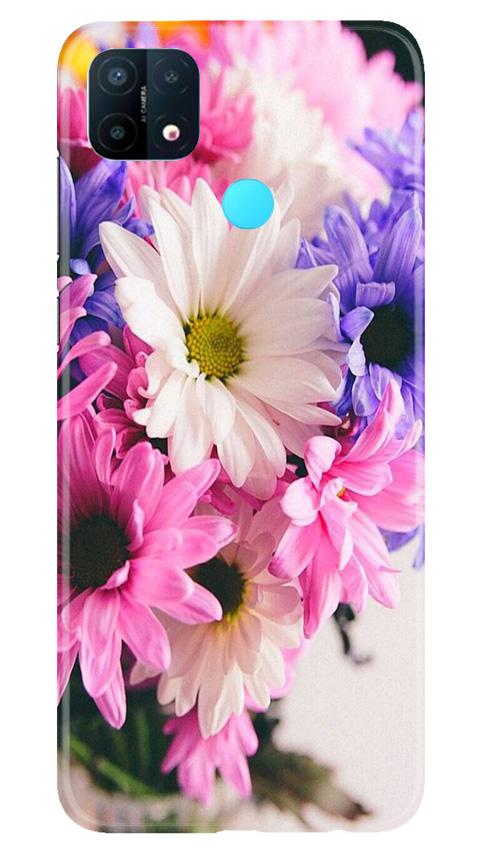 Coloful Daisy Case for Oppo A15