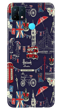 Love London Mobile Back Case for Oppo A15 (Design - 75)