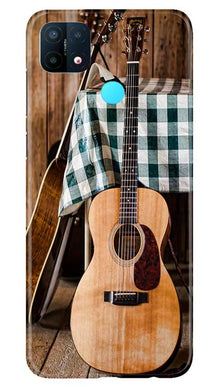 Guitar2 Mobile Back Case for Oppo A15 (Design - 87)