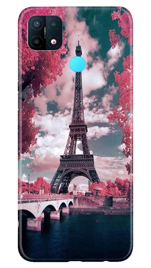 Eiffel Tower Case for Oppo A15  (Design - 101)