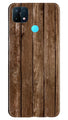 Wooden Look Case for Oppo A15  (Design - 112)