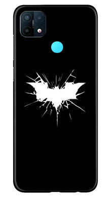 Batman Superhero Mobile Back Case for Oppo A15  (Design - 119)