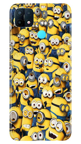 Minions Case for Oppo A15(Design - 126)