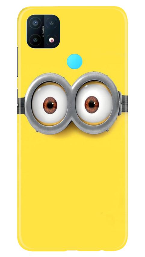 Minions Case for Oppo A15  (Design - 128)