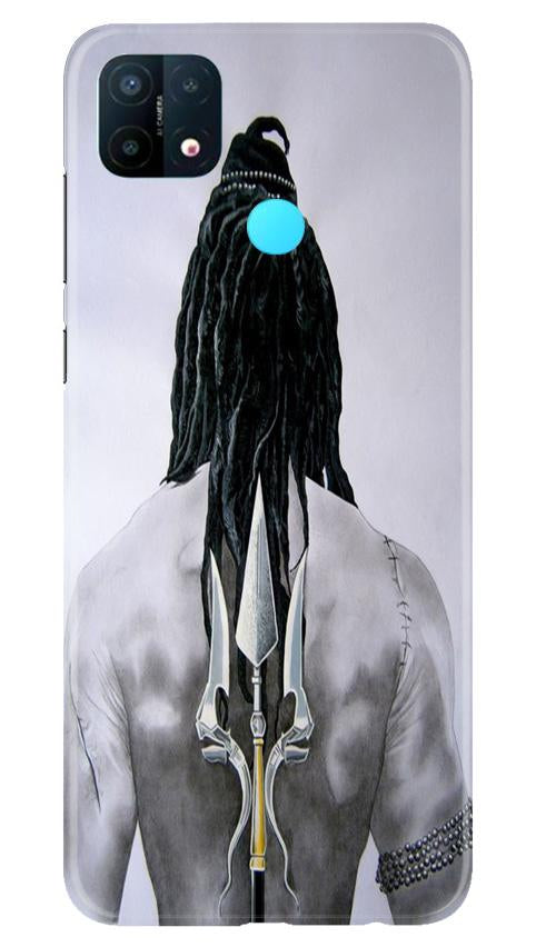 Lord Shiva Case for Oppo A15(Design - 135)