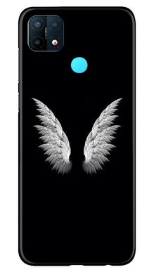 Angel Mobile Back Case for Oppo A15  (Design - 142)