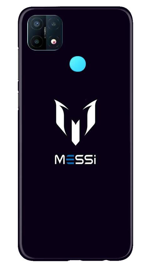 Messi Case for Oppo A15(Design - 158)