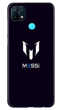 Messi Mobile Back Case for Oppo A15  (Design - 158)