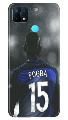 Pogba Mobile Back Case for Oppo A15  (Design - 159)