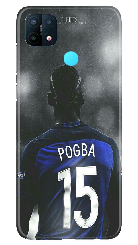 Pogba Case for Oppo A15  (Design - 159)