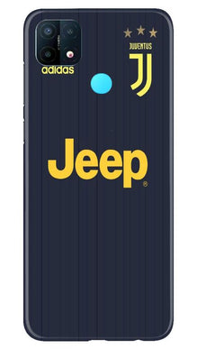 Jeep Juventus Mobile Back Case for Oppo A15  (Design - 161)