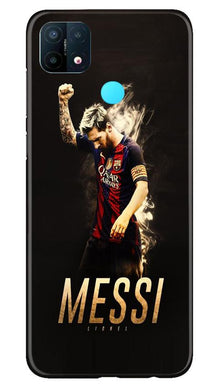 Messi Mobile Back Case for Oppo A15  (Design - 163)