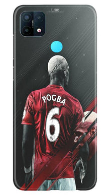 Pogba Mobile Back Case for Oppo A15  (Design - 167)