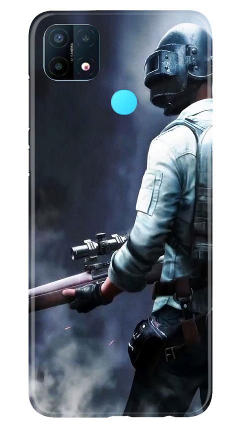 Pubg Case for Oppo A15  (Design - 179)
