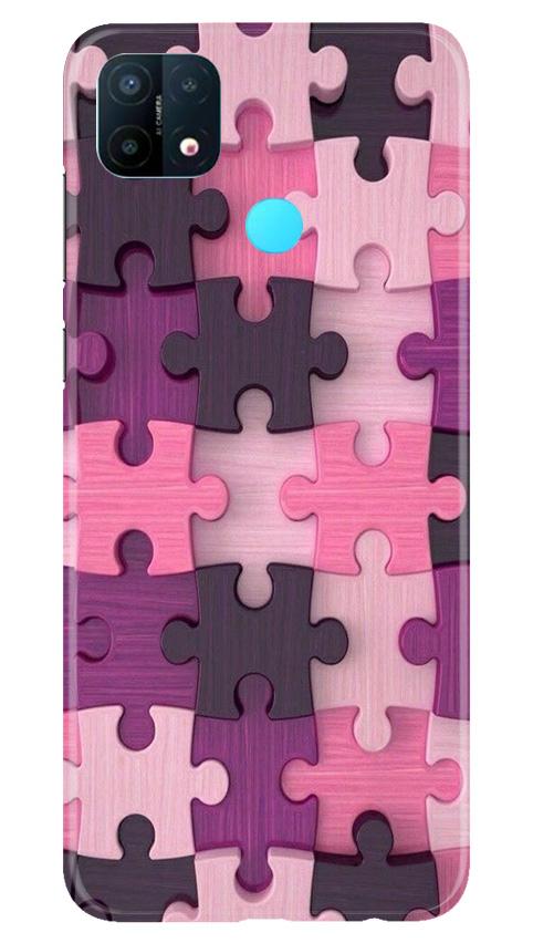 Puzzle Case for Oppo A15 (Design - 199)
