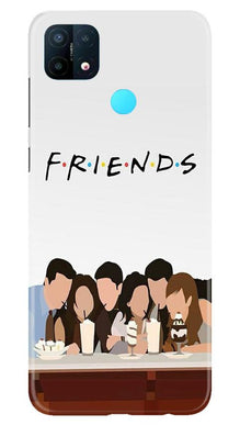 Friends Mobile Back Case for Oppo A15 (Design - 200)