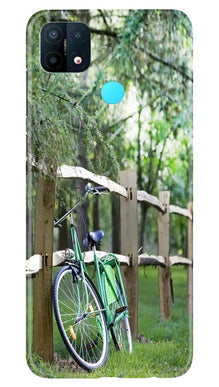 Bicycle Mobile Back Case for Oppo A15 (Design - 208)