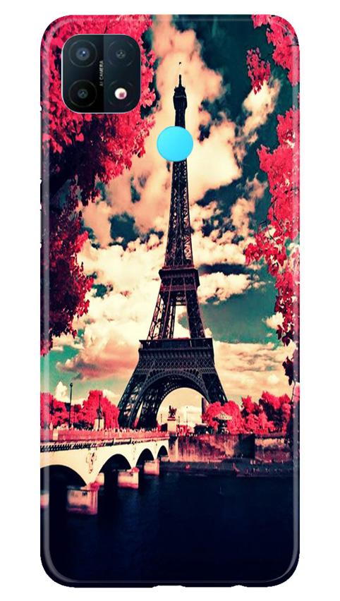 Eiffel Tower Case for Oppo A15 (Design No. 212)