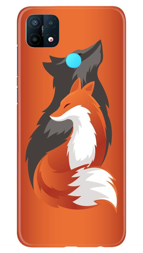 Wolf  Case for Oppo A15 (Design No. 224)