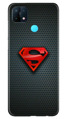 Superman Mobile Back Case for Oppo A15 (Design - 247)