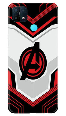 Avengers2 Mobile Back Case for Oppo A15 (Design - 255)