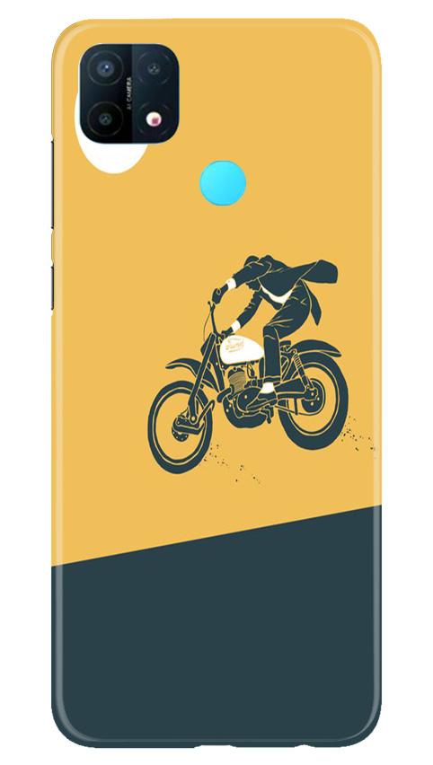 Bike Lovers Case for Oppo A15 (Design No. 256)